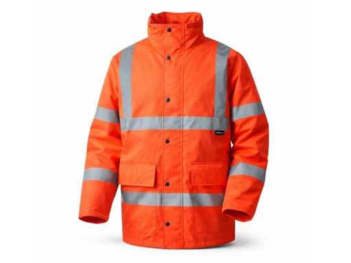 Vizwell - VWJK01 - Parka hi vis orange size S (6x)