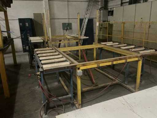 Dubbele Hydraulische kanteltafel