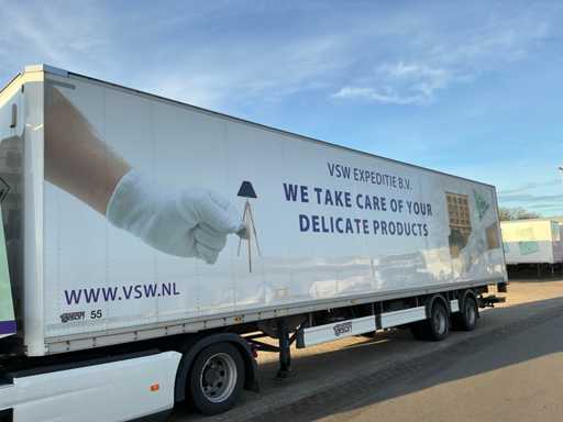 2021 Talson Distri F1520 Semi-Anhänger