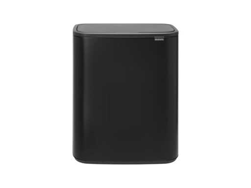 Brabantia Bo Touch Bin Prullenbak - 2 x 30 liter - Afvalscheiding - Matt Black