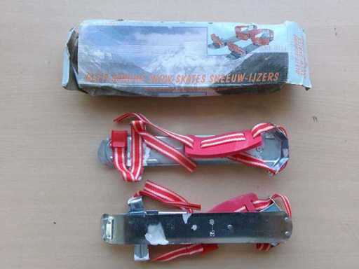 Gliding Shoes, Snow Skates, Sizes 35-40 (U1) (9x)