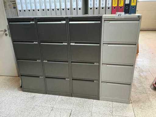 Bisley Dossierkast (4x)