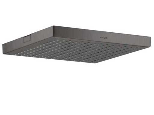 Hansgrohe AXOR Showersolutions Ceiling Rain Shower brushed black chrome