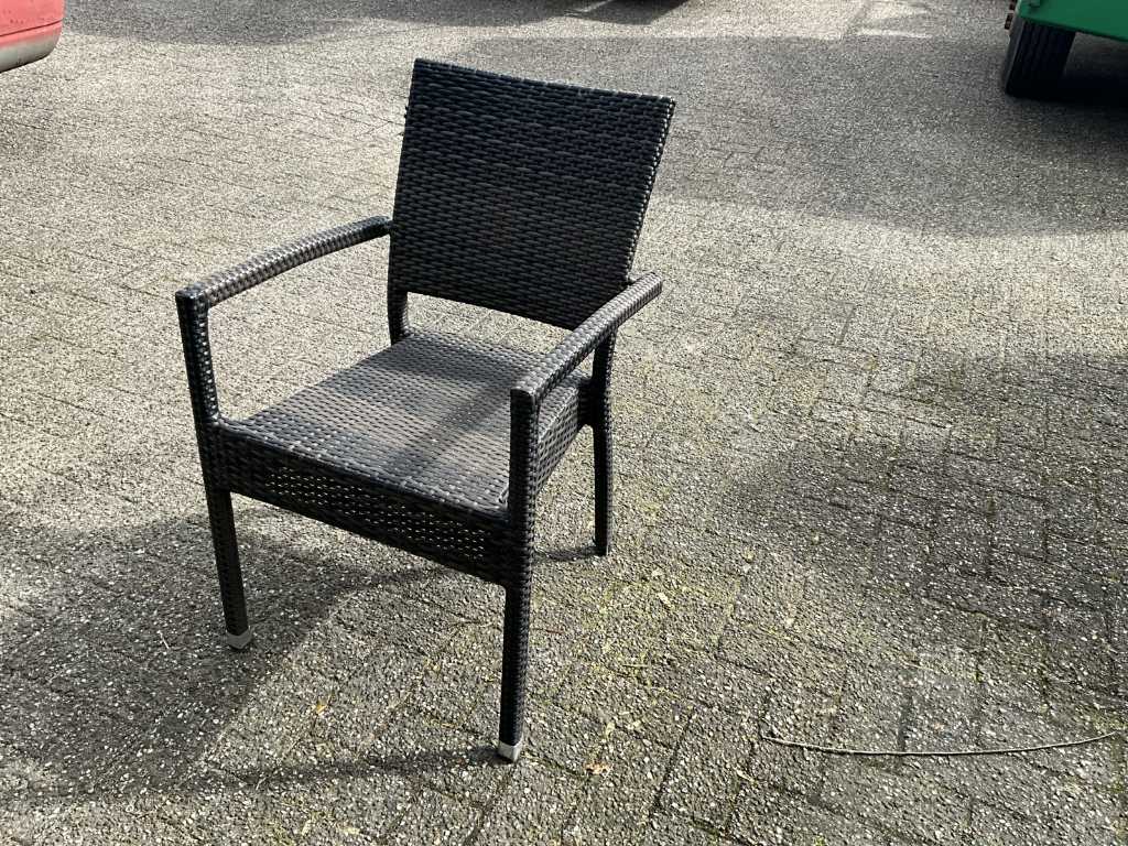 Chaise de patio Homint (16x)