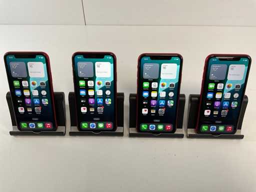 Apple iPhone XR - 64 GB - Red (4x)