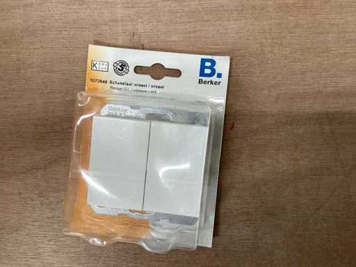 Berker K1 weißer Schalter (45x)