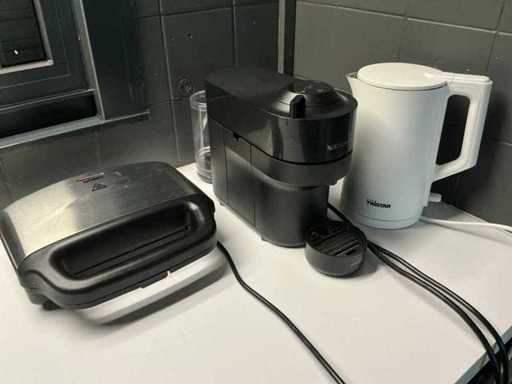 Série de divers appareils de cuisine