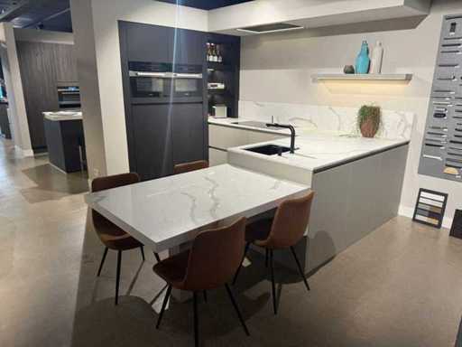 Schröder - Showroom kitchen with Miele appliances