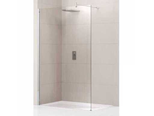 Novellini Lunes 108.5x195cm Inloop douchewand