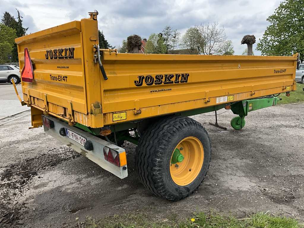Joskin tipping trailer 2016 - very good condition