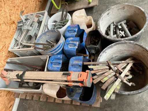 Diverse aannemersmateriaal