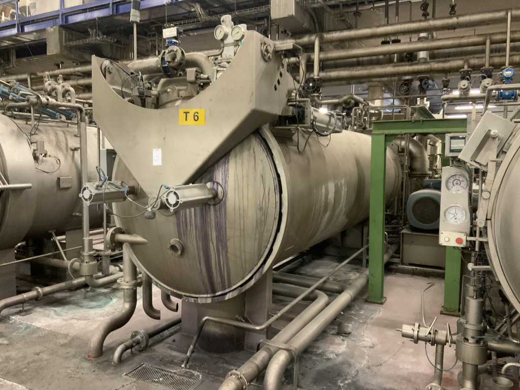 1997 Thies Horizontal dye autoclave for yarns