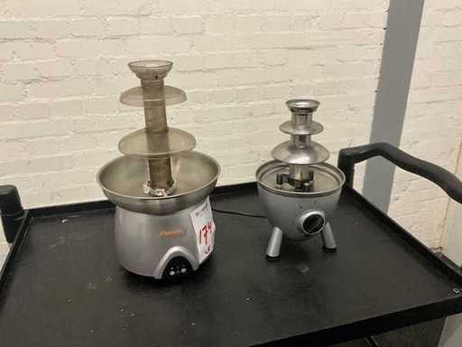 Fontana di cioccolato (2x)