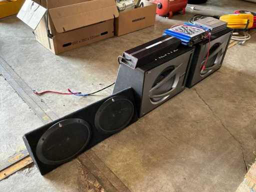 Hertz DBX 250 Subwoofer (2x)
