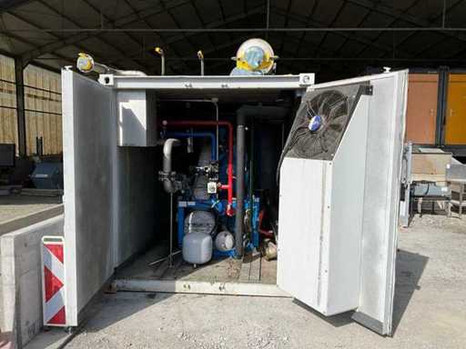 Tedom - R-Cento 200 SP - 2014 - Centrala de cogenerare a biogazului Tedom într-un recipient fonoizolat