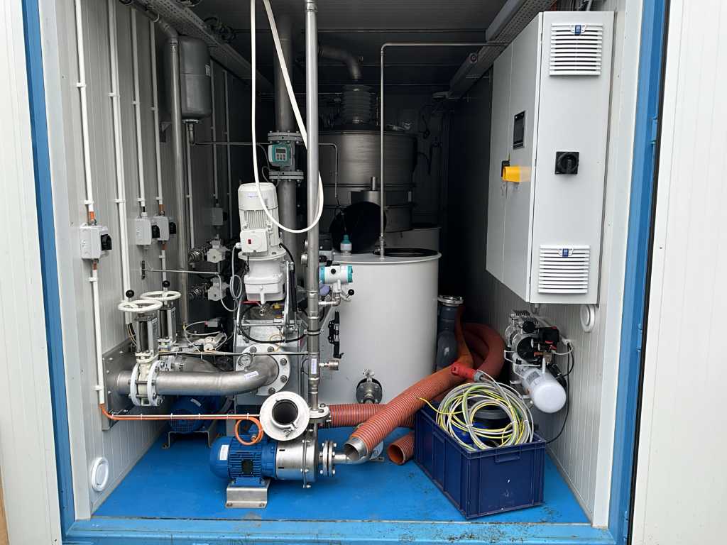 Mobile wastewater treatment