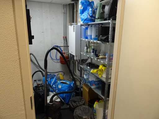 Räumraum für die Reinigung von Inhalten