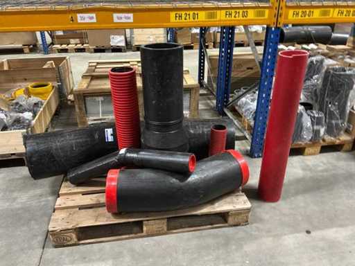 Diverse polyethyleen buizen (6x)