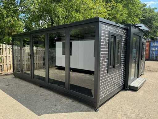 Tinyhouses, containers, storage tents and machines