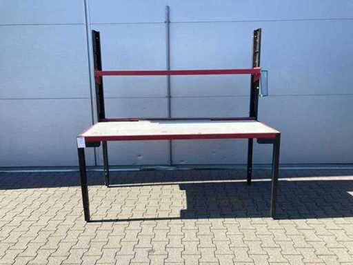 werkbank met handmatige hoogteverstelling