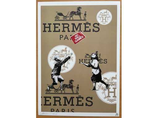 DEATH NYC: Hermes Banksy No Ball Games 24/100