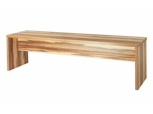 Holz Bank Walnuss (4x)