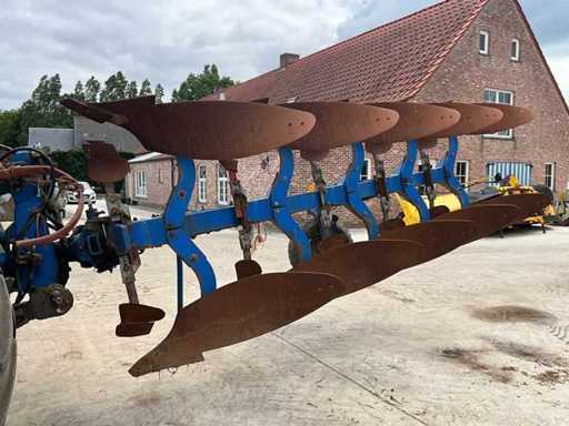Overum Hydraulische wentelploeg 5-schaar – functioneel – puntafstand 90 cm