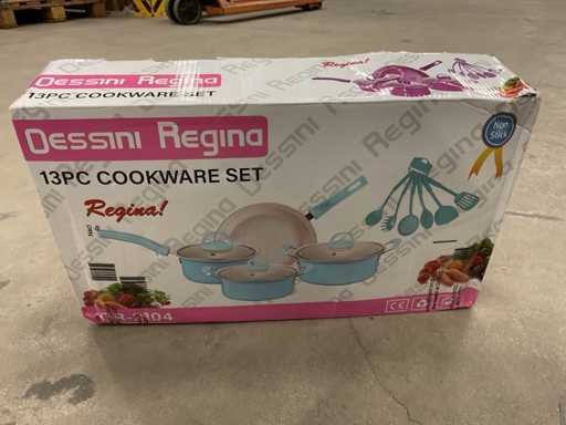 Dessini Regina CR-2104 13-piece cooking set