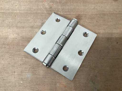 Starx-Scharnier 89x89 mm, Edelstahl (54x)