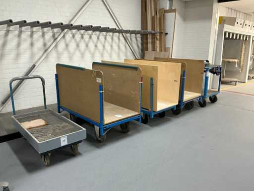 Chariot d’entrepôt (5x)