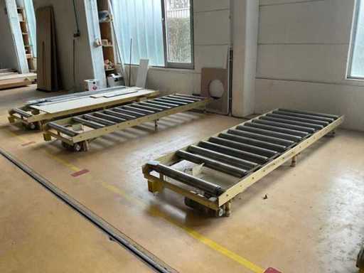 Rollenbahn, elektrisch angetrieben (3x)