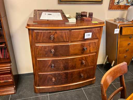 Houten ladekast Kast