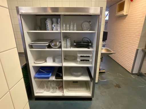 Armoire en acier inoxydable à âme solide