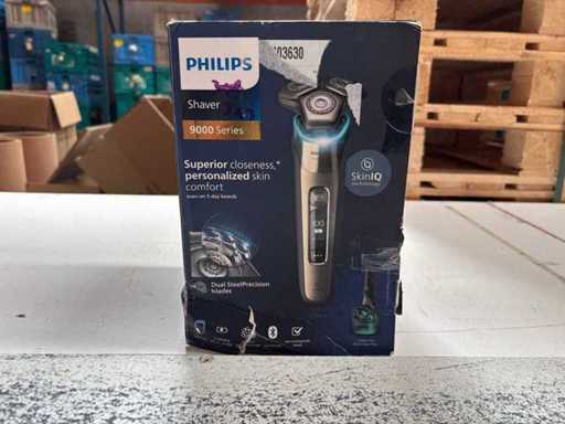 Philips Shaver Series 9000 S9983/55 SkinIQ Rader électrique SkinIQ pour rasoirs humides/secs