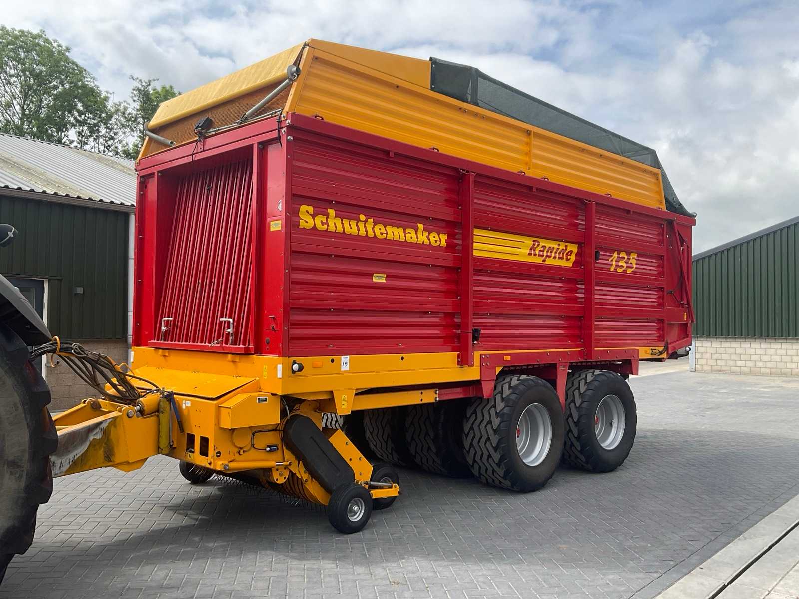 2008 Schuitemaker Rapide 135 Loader wagon