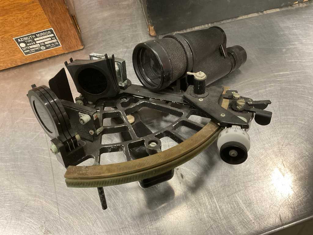 Vintage navy sextant