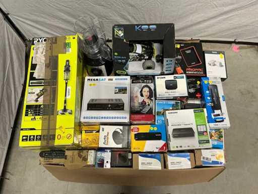 Marchandises de retour de palettes