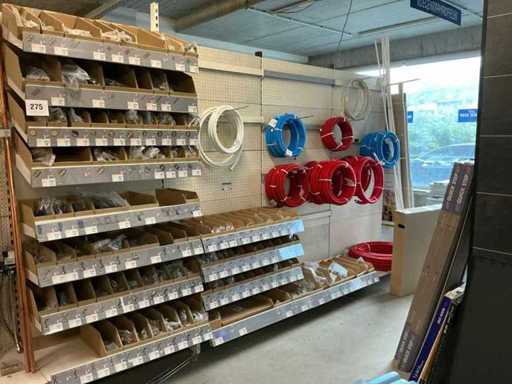 Partij installatiemateriaal sanitair/chauffage