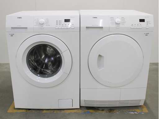 AEG Lavamat Protex Wasmachine & AEG Lavatherm Protex Wasdroger
