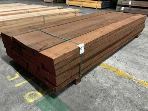 Thermo eiken planken 52 mm ca. 0,790 m³