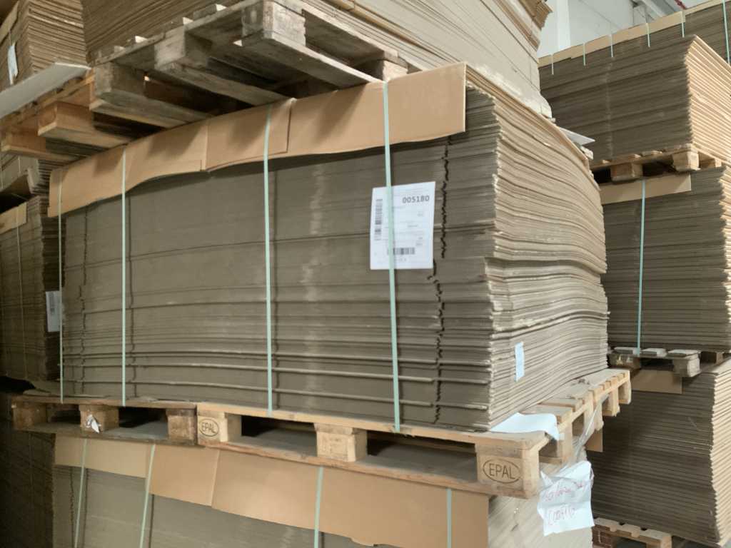 Europal F452A-Q827/2 pallet corrugated cardboard (7x)