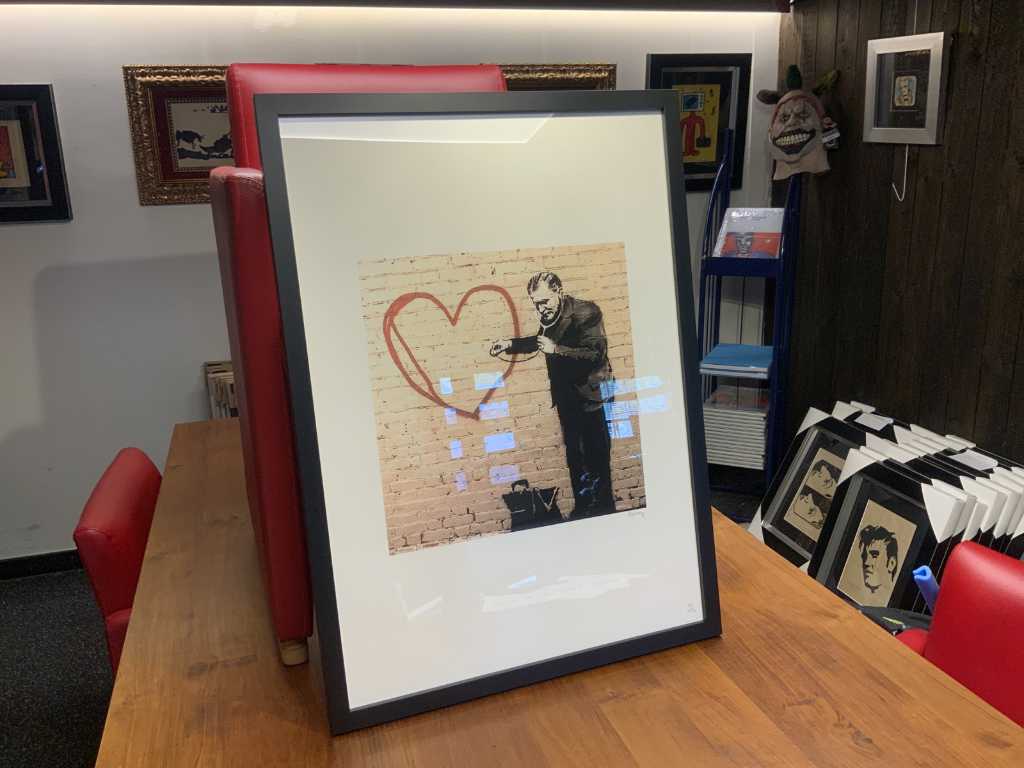 Lithographie Banksy "Love Doctor"
