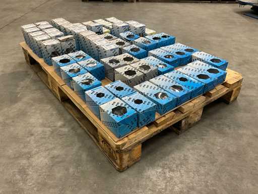 Șuruburi pentru lemn FisProfi Lot, șuruburi și stâlpi pentru cărucior (80x)