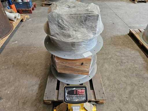 Ziehl-Abegg - DN56V-4DU.C7.24.G / DN56V-4DU.E7.11.G - Ventilator (2x)