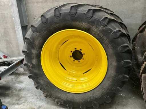 Trelleborg Tm800 Tractorband met velg (2x)