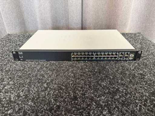 Cisco SF300-24P PoE Netwerk Switch