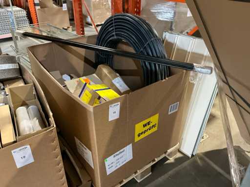 Batch of installation materials