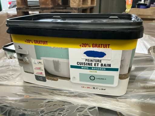 Satijn ketel muurverf keuken en badkamer (105x)