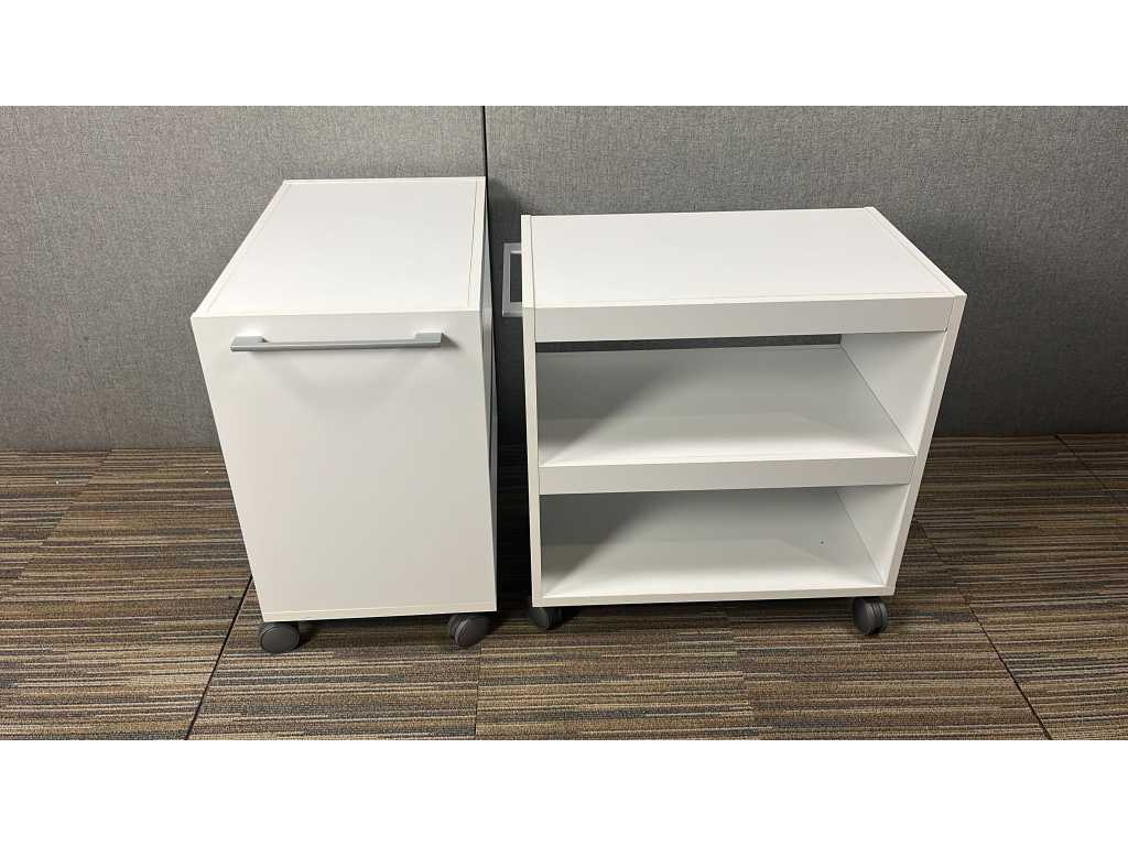 2 x cabinet, mobile