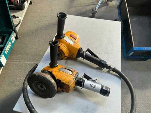 Ponceuse pneumatique Atlas Copco (2x)